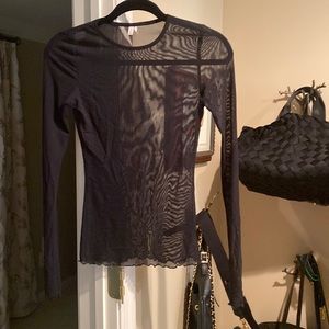 Sheer Mesh Top